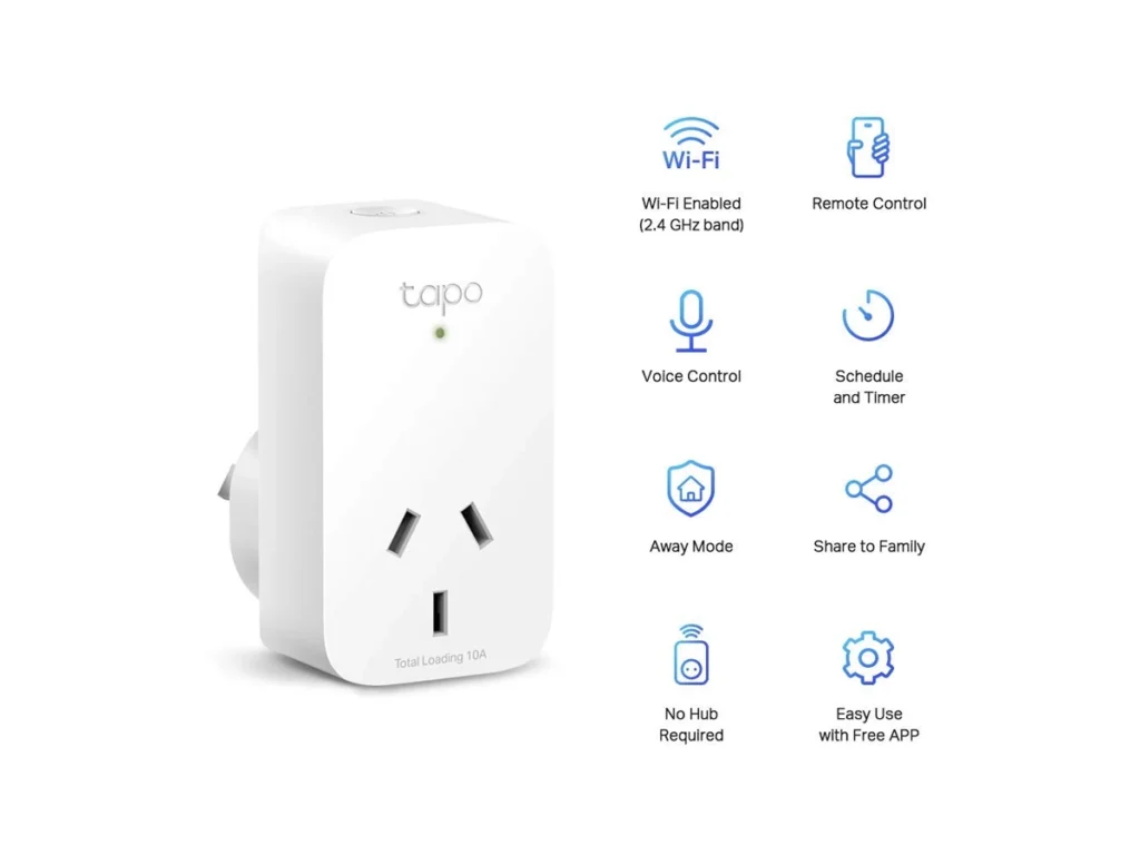 TP-link smart plug voice control wifi with schedule and timer