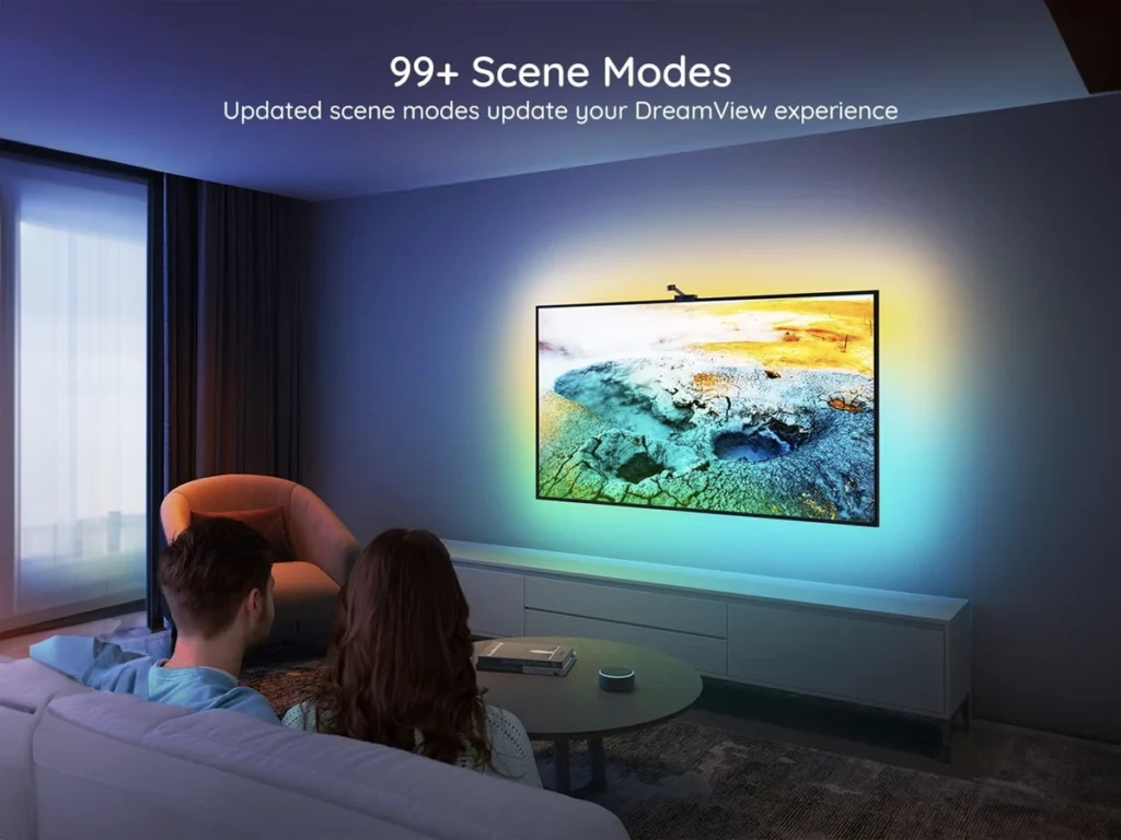 govee dreamview tv scene modes options